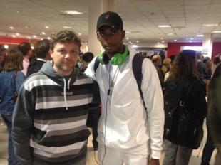 Lleg� Karel Guzm�n y se suma a las pr�cticas de Ciclista