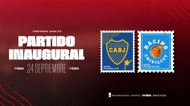 Cronograma inicial para la temporada 25-26