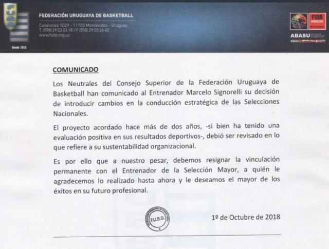 Uruguay sin t�cnico por disidencias con Signorelli